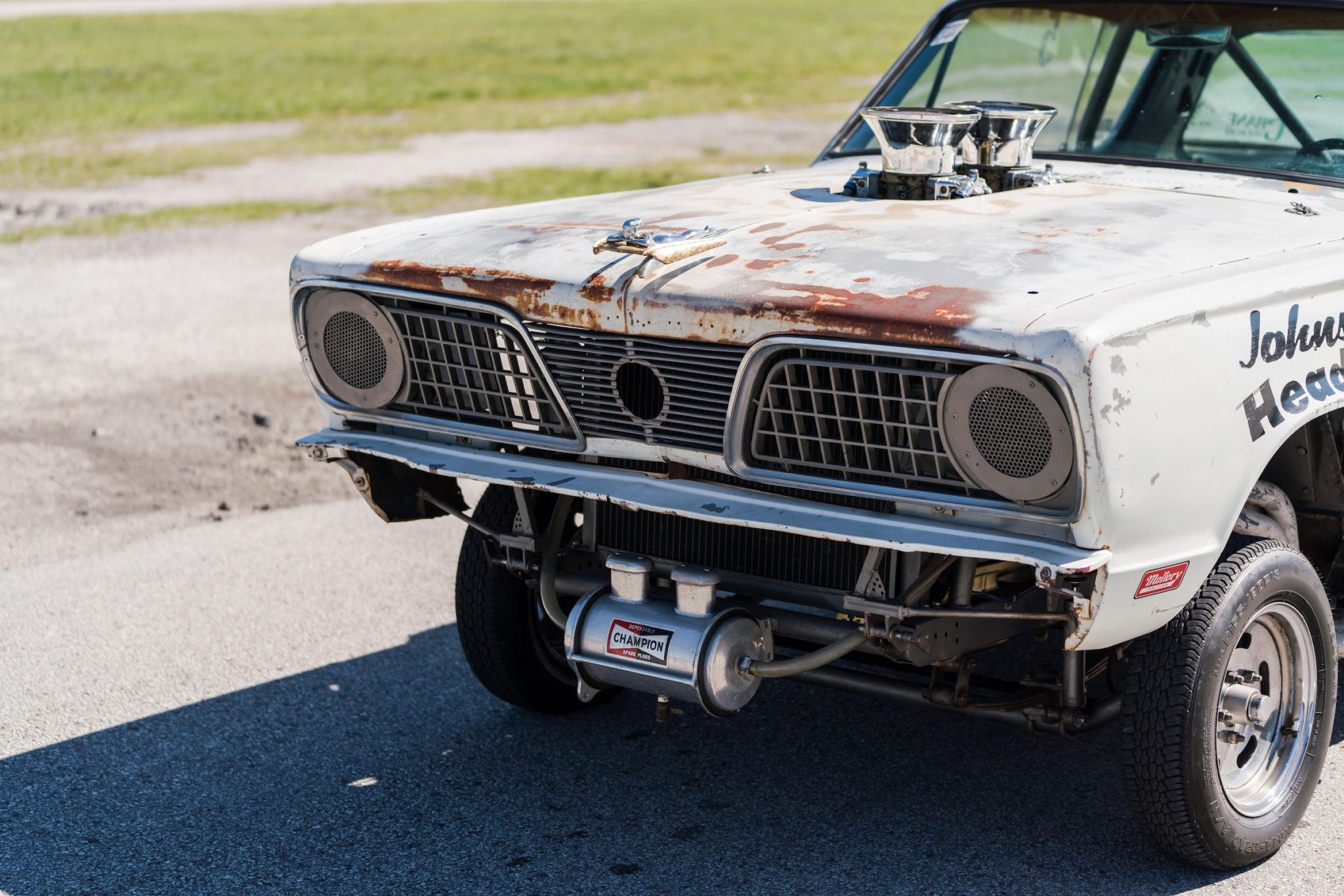 For Sale As A Pair: A 1966 Plymouth Barracuda Drag Car With A 1965 ...