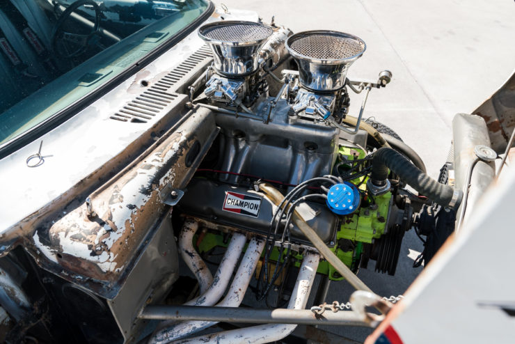 1966 Plymouth Barracuda Drag Car with 1965 Dodge C-500 Hauler 17