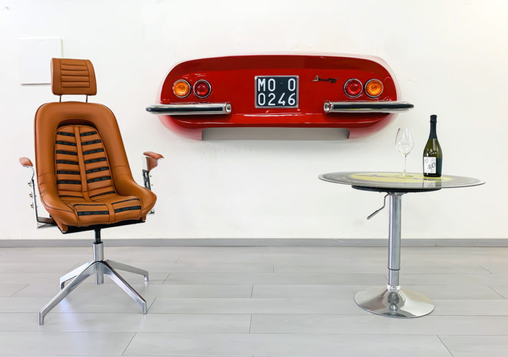 Full-Scale Classic Car Tails For Your Wall - By Halmo