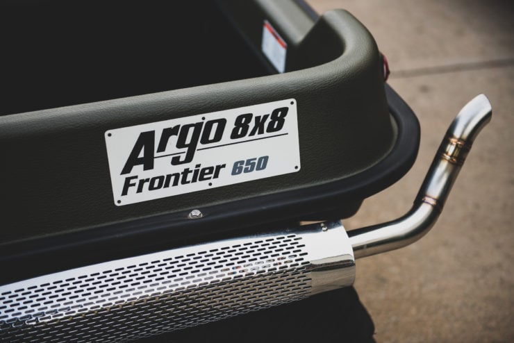 Argo Frontier 650 Badge