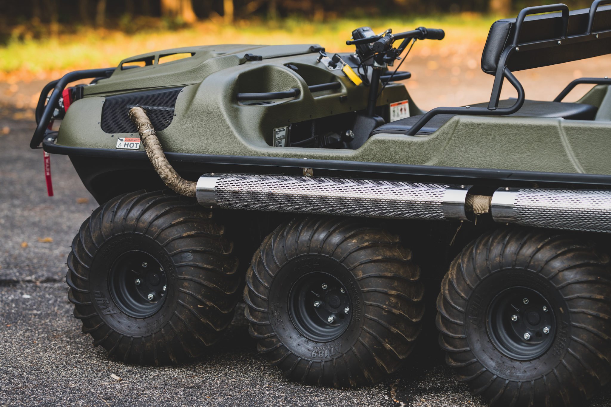 The Argo Frontier 650 8×8 An Amphibious GoAnywhere Machine From Canada