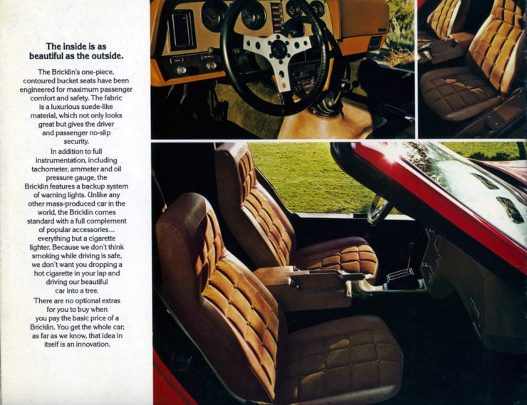 Bricklin SV-1 Brochure