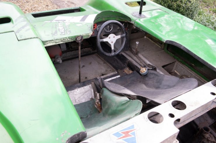 Daren-BRM Mark III Prototype Race Car Cockpit