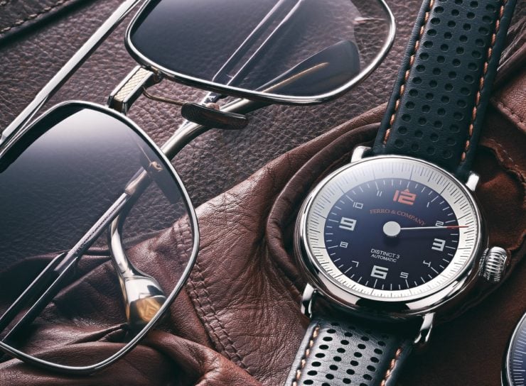 Ferro & Co. Distinct III Vintage Racing Watch Back 3