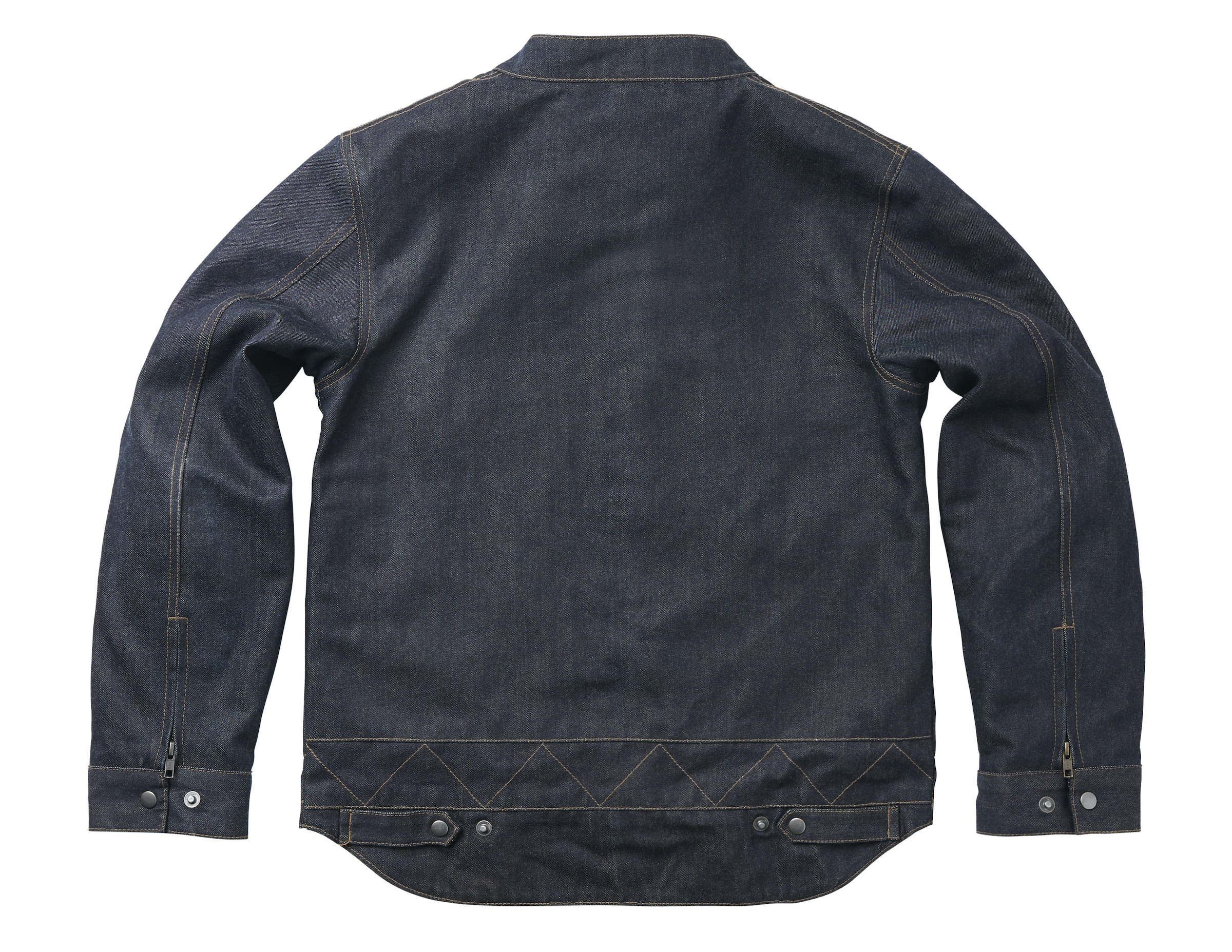 The New Fuel Greasy Jacket - An Armored Aramid + Denim Motorcycle Jacket