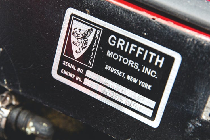 Griffith Series 200 VIN