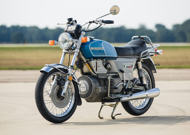 The Rare Hercules W2000 - A Production-Built Rotary Powered Motorcycle