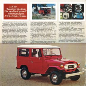 A Brief History of the Toyota Land Cruiser FJ40 / BJ40 + J40 Series