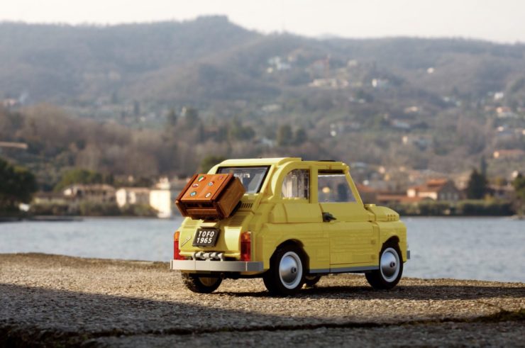 Lego Fiat 500 Back