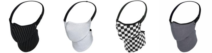 Motorcycle Anti-Pollution Masks by Rare Bird London Collage