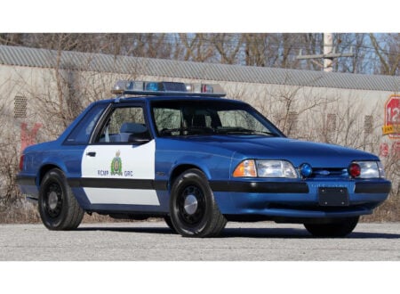 Royal Canadian Mounted Police Ford Mustang Patrol Car