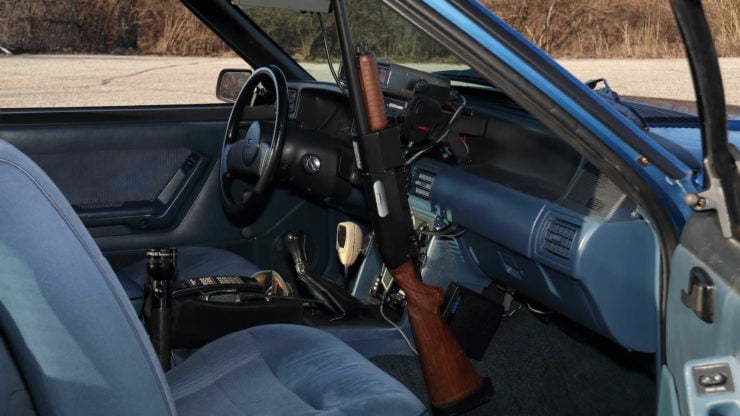 Royal Canadian Mounted Police Ford Mustang SSP Patrol Car Interior 3