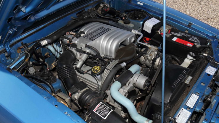 Royal Canadian Mounted Police Ford Mustang SSP Patrol Car V8 Engine