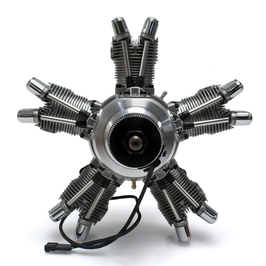 5 Cylinder Radial Engine Model Kit That Works