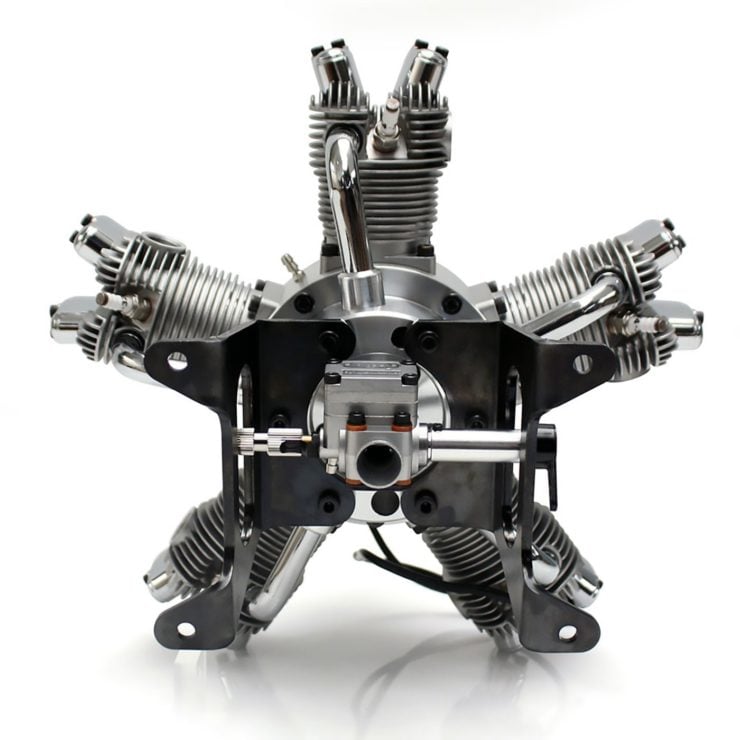 Saito FG-73R5 5-Cylinder Radial Engine 4