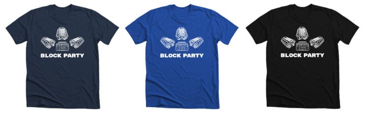 The Block Party Tee By Silodrome Colors