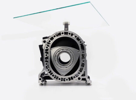 Wankel Rotary Engine Coffee Table