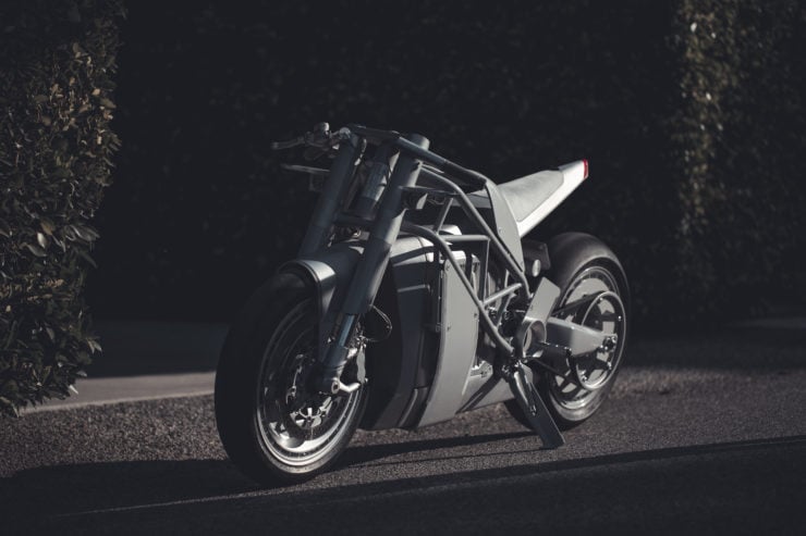 ZERO XP SR F Custom Electric Motorcycle Front