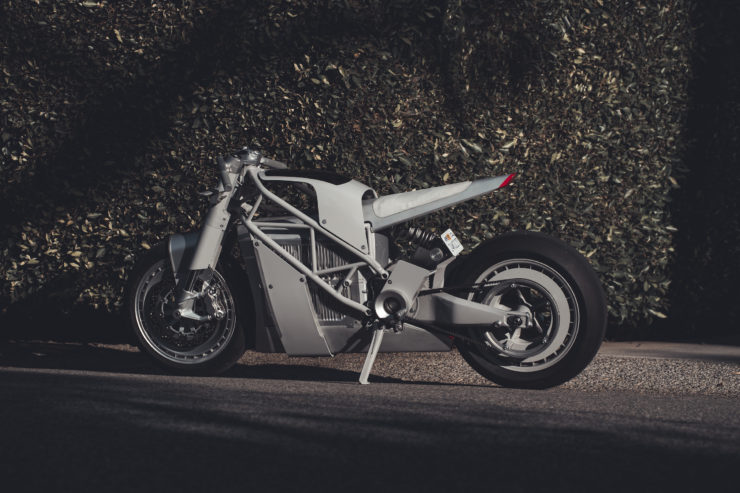 ZERO XP SR F Custom Electric Motorcycle Side 2