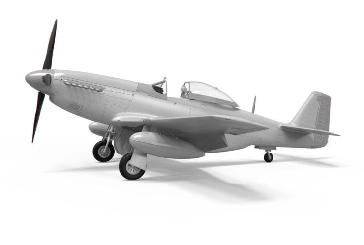 Airfix North American P51-D Mustang No Paint