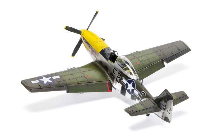 Airfix North American P51-D Mustang Paint 2