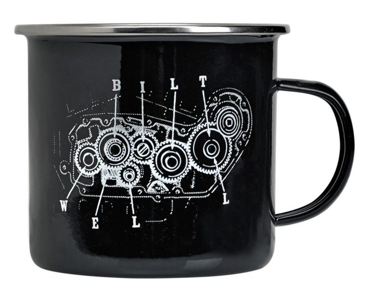 Biltwell Camp Mug Black Closeup