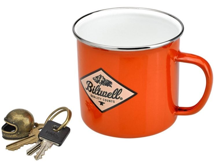 Biltwell Camp Mug Orange With Keys