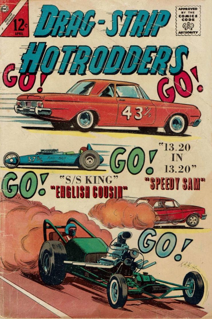 Drag Strip Hotrodders Comic Book 2