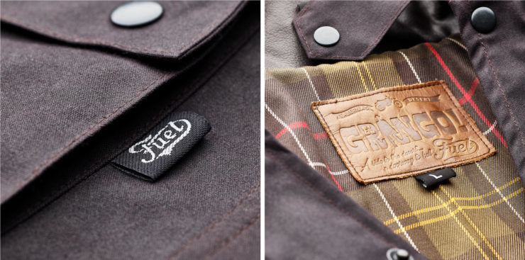 Fuel Motorcycles El Paso Duster Jacket Details