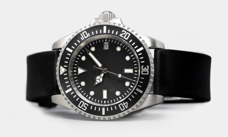 Rotate North Atlantic Automatic Dive Watch Black