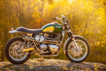 Triumph Scrambler Custom Green Legend 4