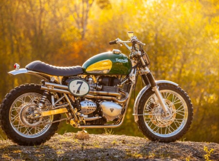 Triumph Scrambler Custom Green Legend 4