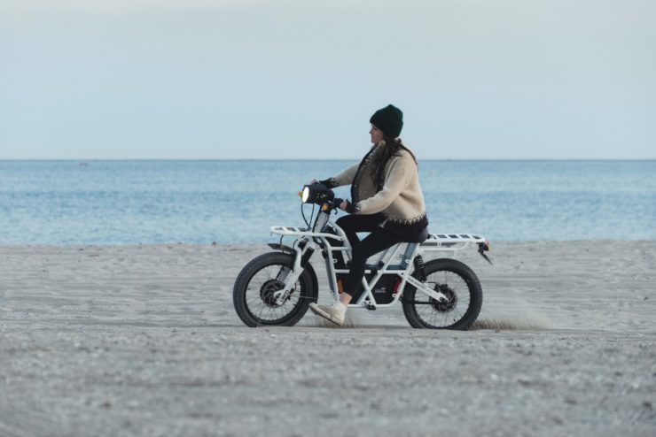 UBCO 2x2 Electric Motorcycle Beach