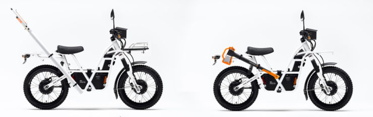 UBCO 2x2 Electric Motorcycle Side 4