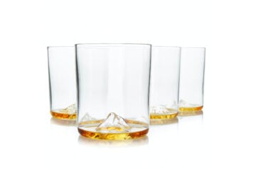 Whiskey Peaks Glasses