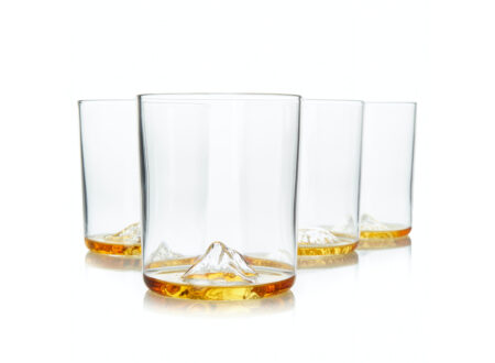Whiskey Peaks Glasses