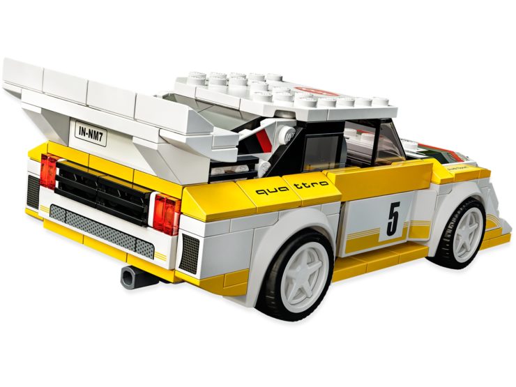 1985 Audi Sport quattro S1 Lego Back