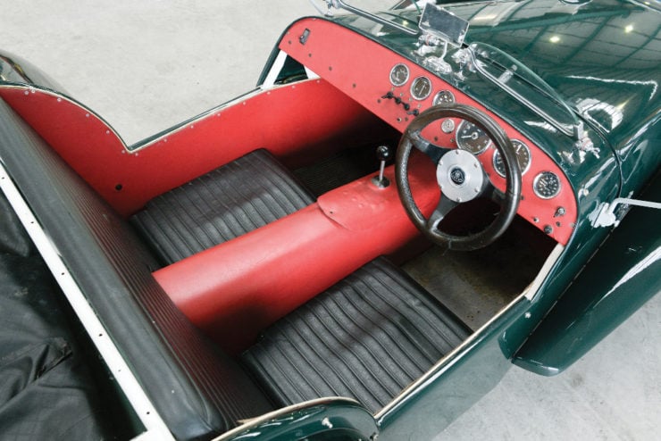 Lotus Seven Series Two cockpit