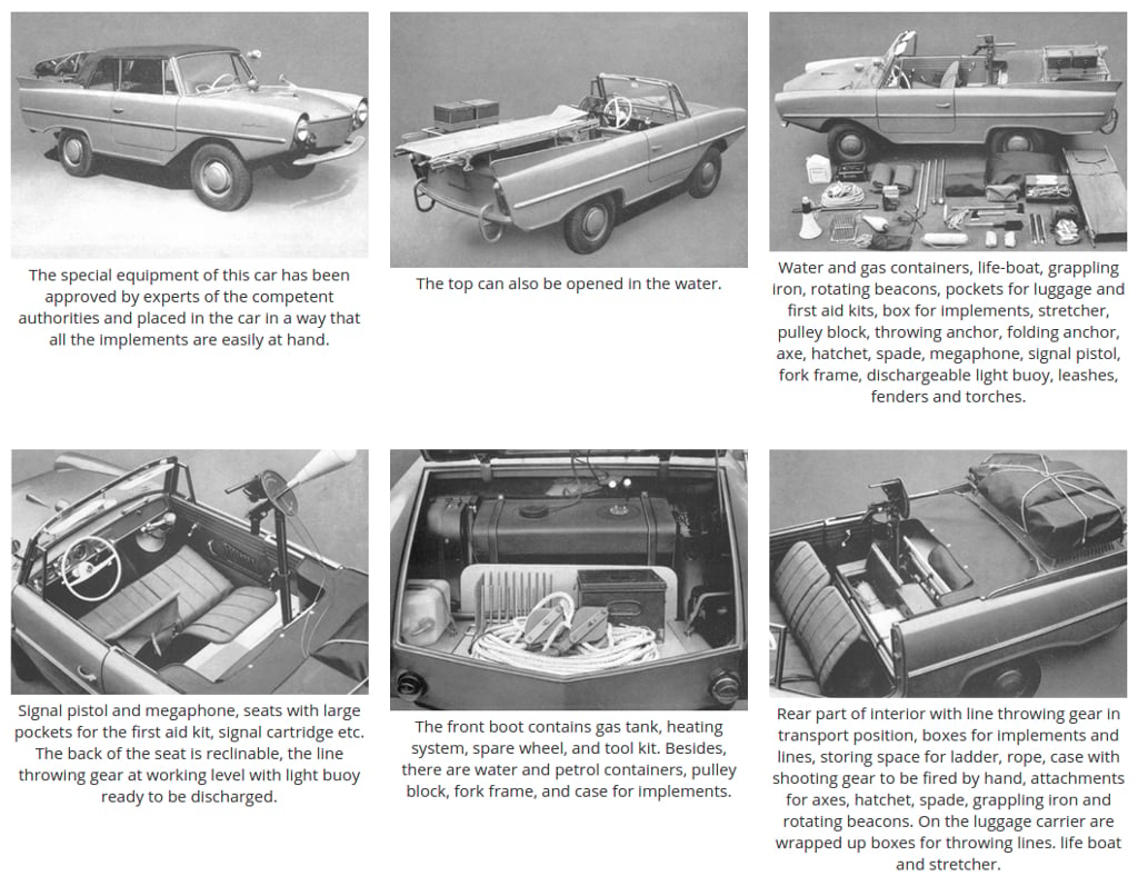 A Brief History of the Amphicar - President Lyndon Johnson's Favorite Car