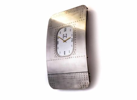 Boeing 747 Window Fuselage Clock by Plane Industries