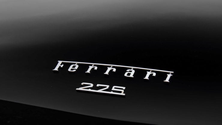 David Letterman Ferrari 275 GTS Badge