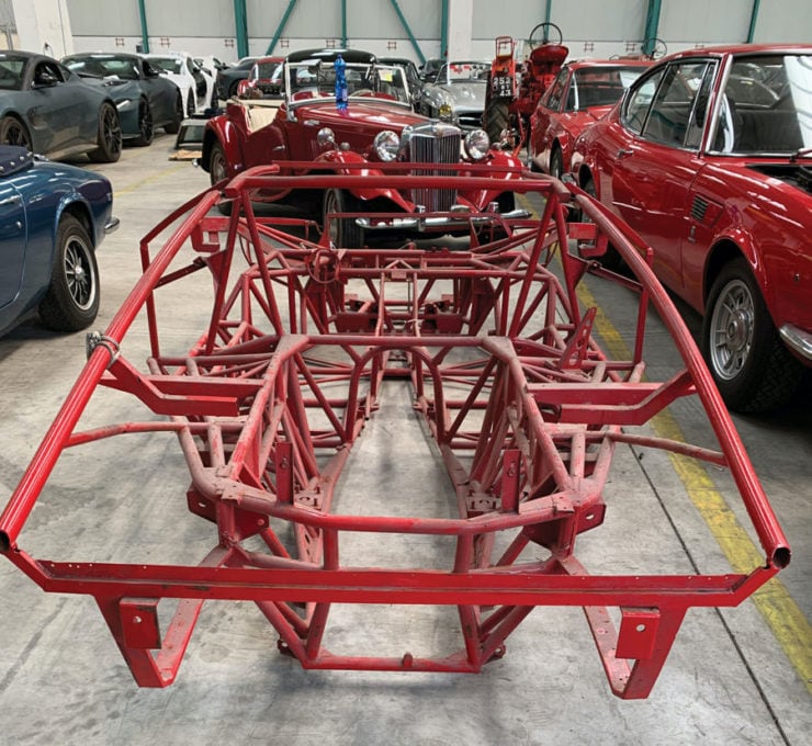 Lamborghini Countach Chassis Back