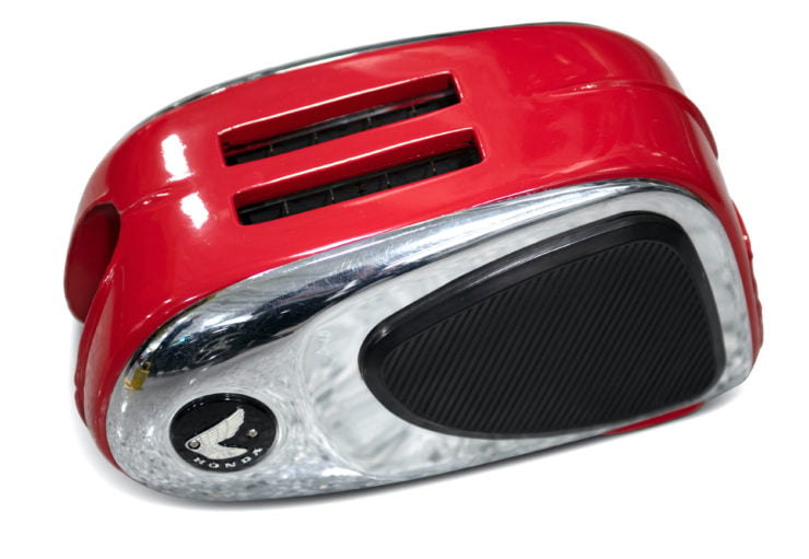 Motorcycle Gas Tank Toaster Empty