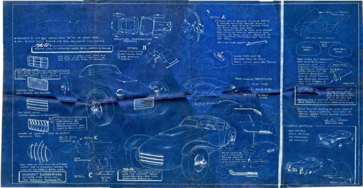 Noel Bangert Blueprint Poster