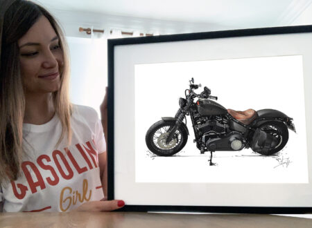 Noémie Marmorat Art Harley-Davidson