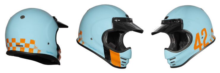 Origine Virgo Motorcycle Helmet Blue