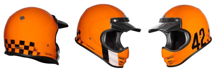 Origine Virgo Motorcycle Helmet Orange