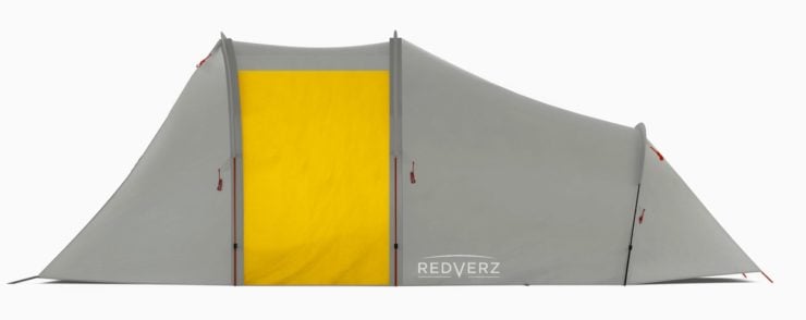 Tenda 1 para motocicletas da expedição Redverz Atacama