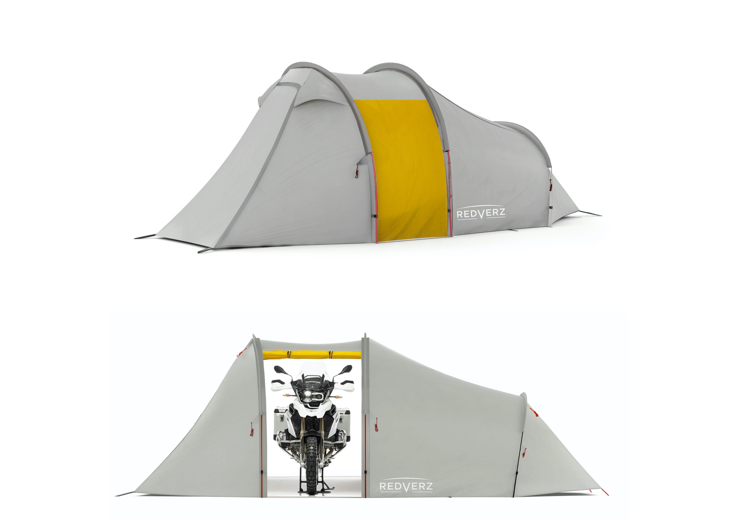 SILODROME — The Redverz Atacama Expedition Motorcycle Tent