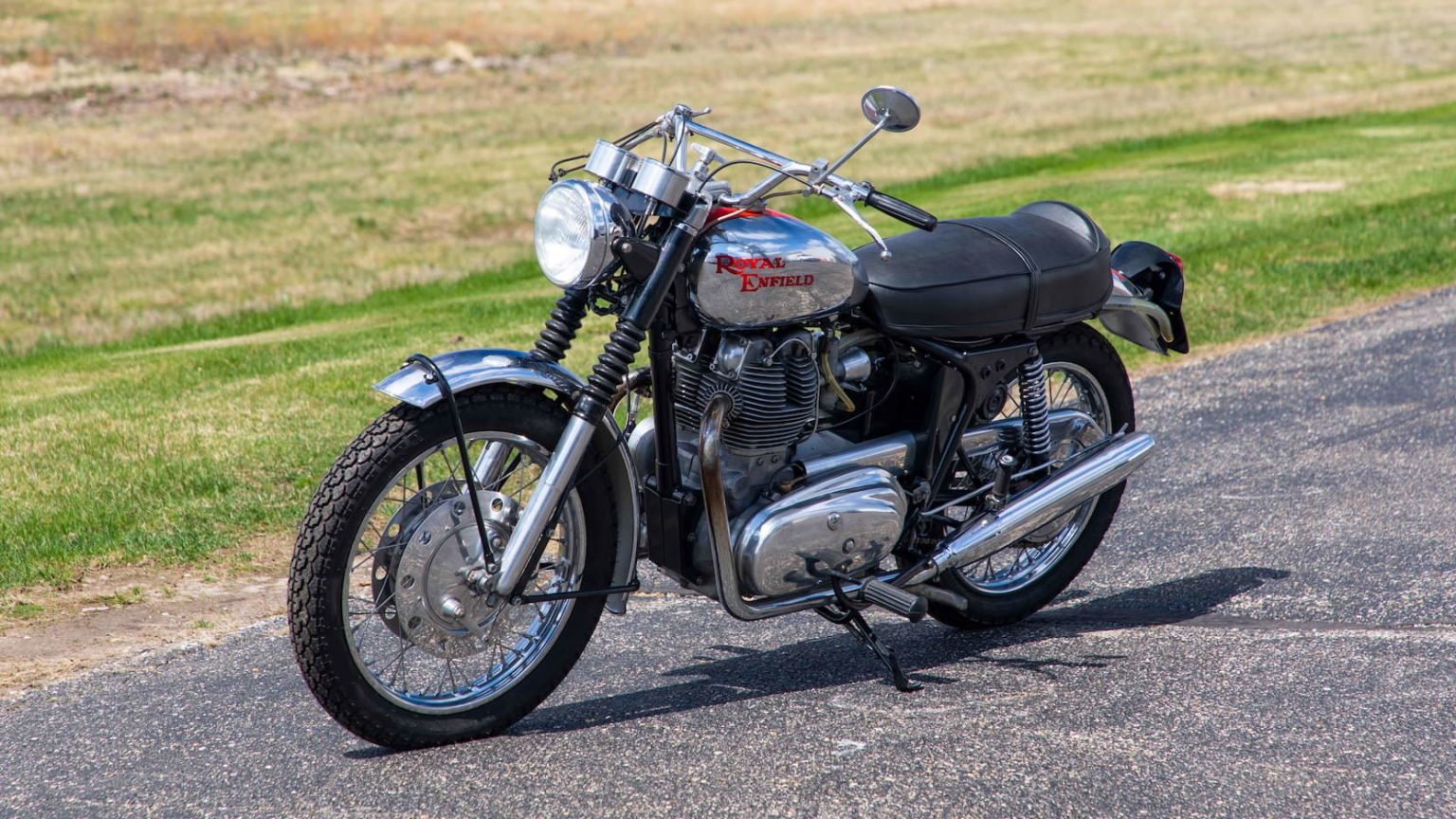 A Rare Original Royal Enfield Interceptor From 1968